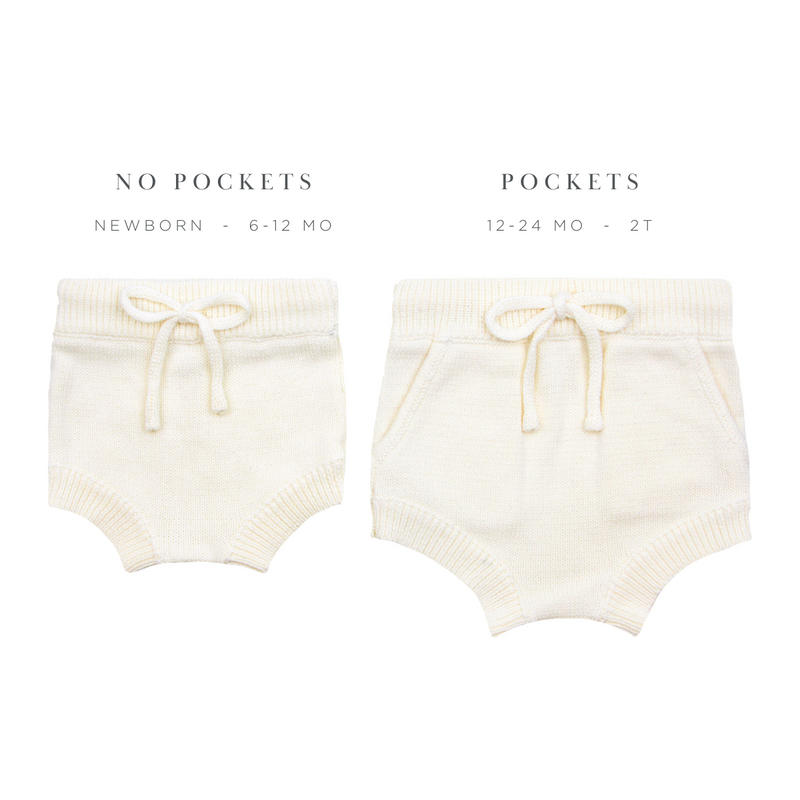 Knit Bummie - Ivory