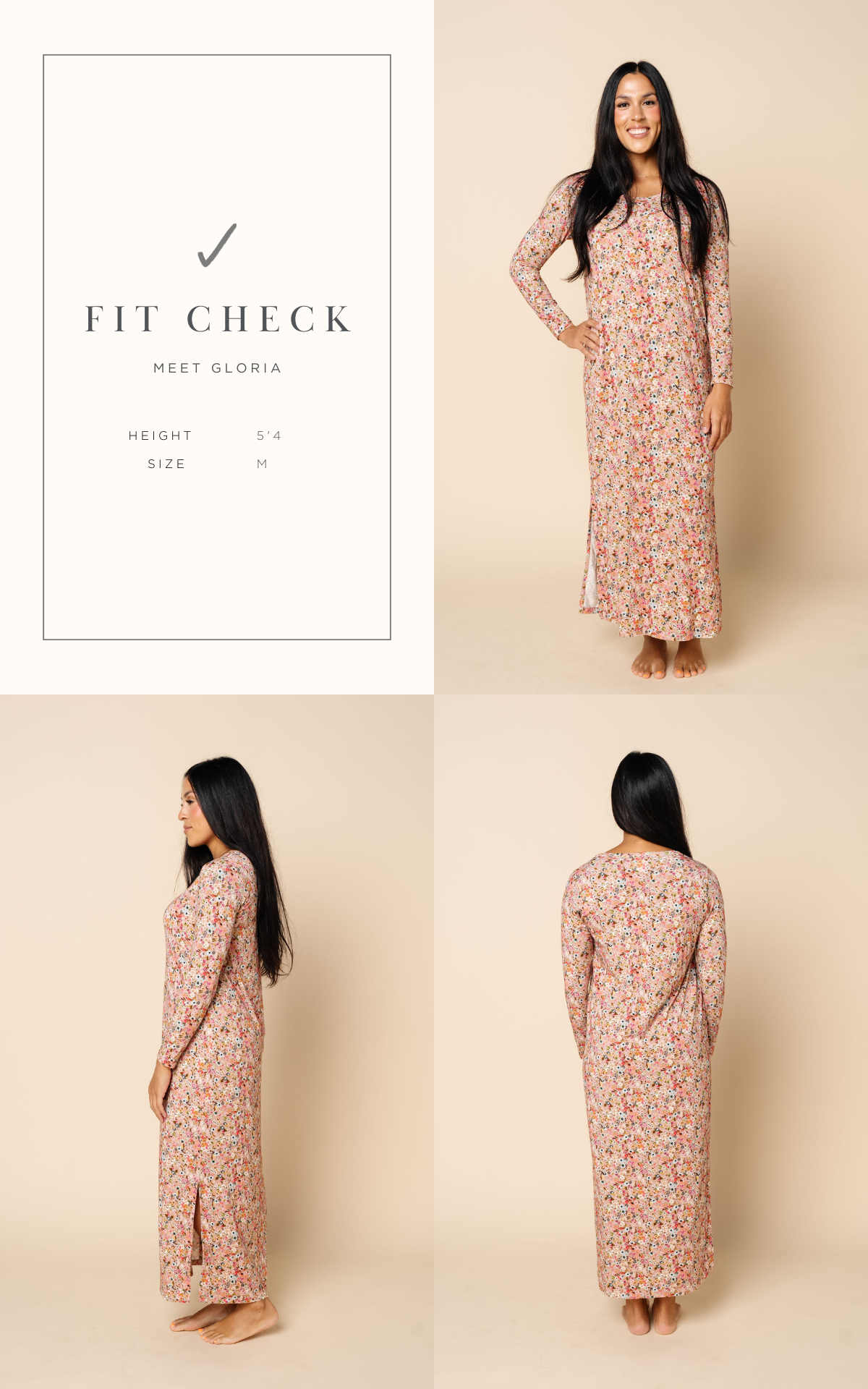 Women's Loungewear - Penelope - Maxi Dress