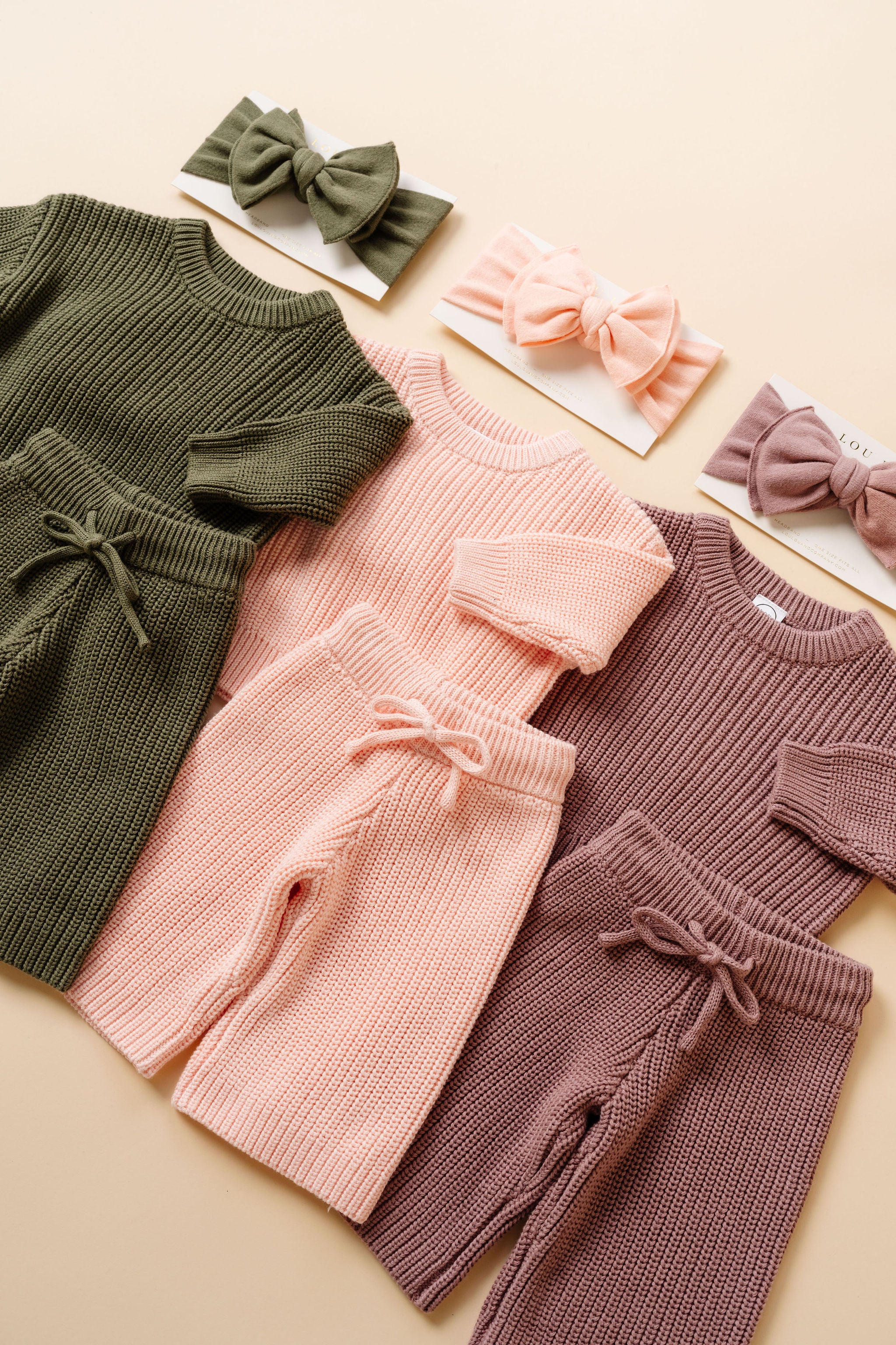 Knit Headband - Olive