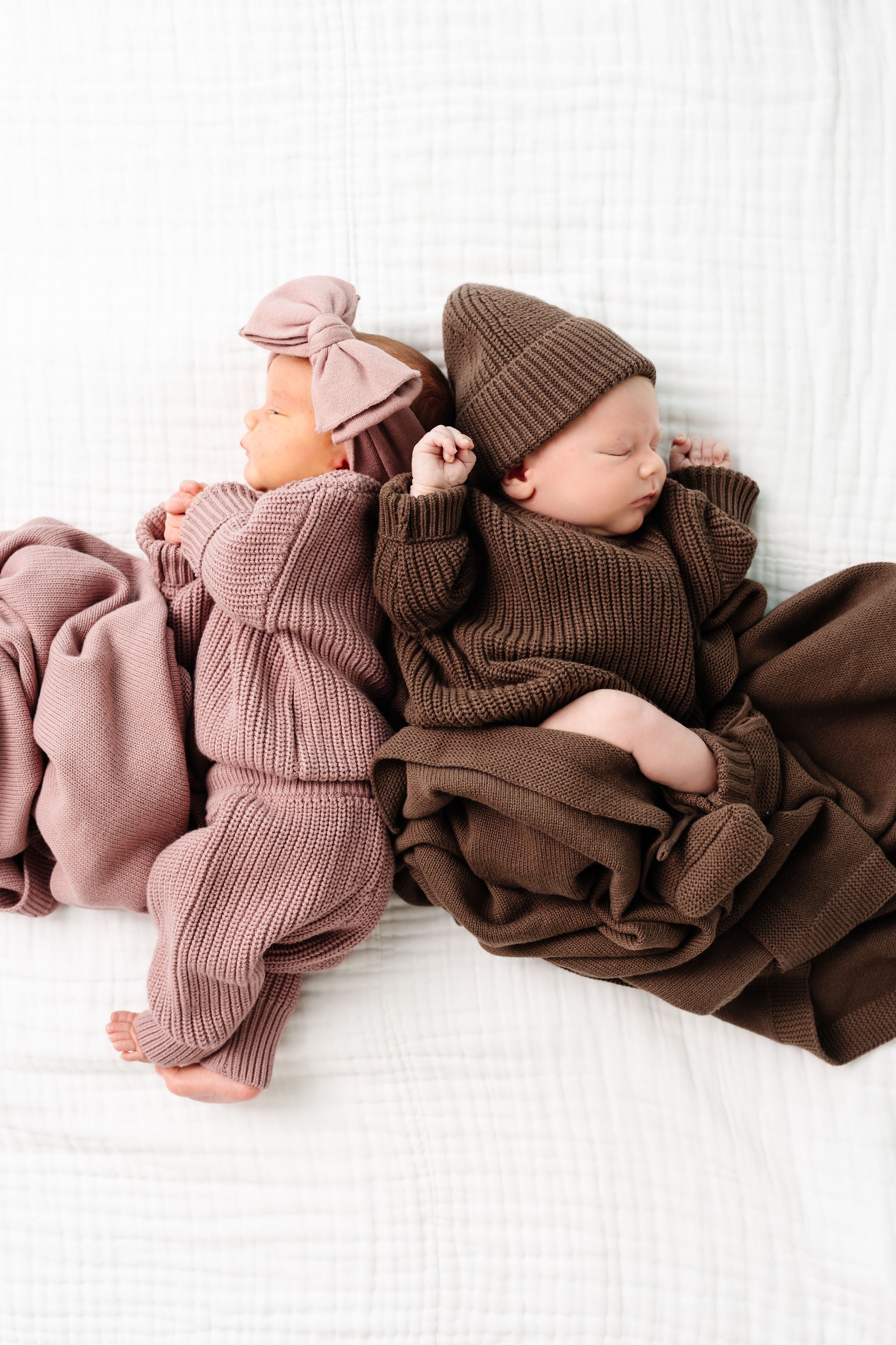 Knit Jogger Pants - Mauve