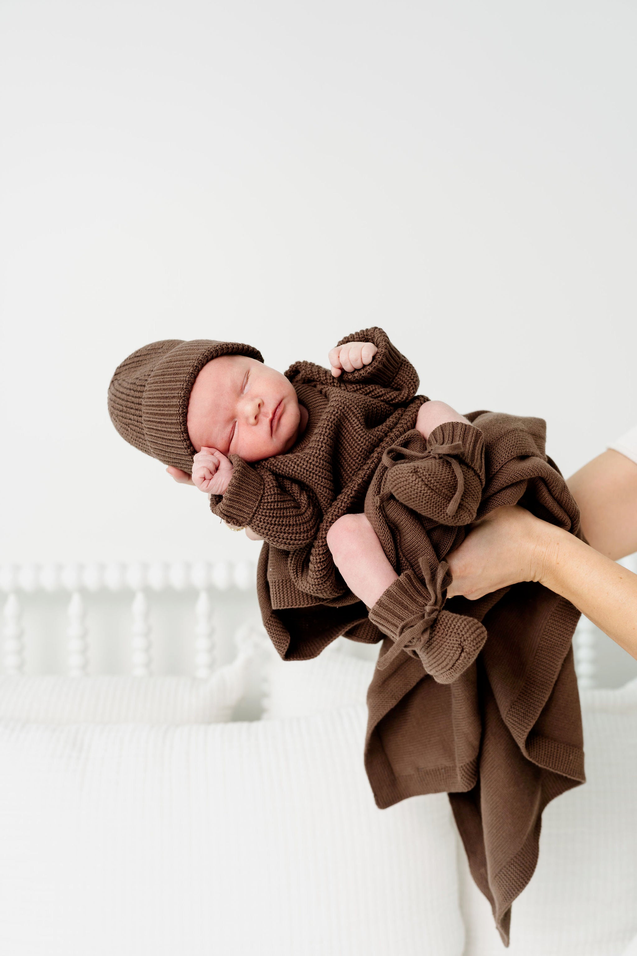 Pre-Order: Knit Blanket - Cocoa