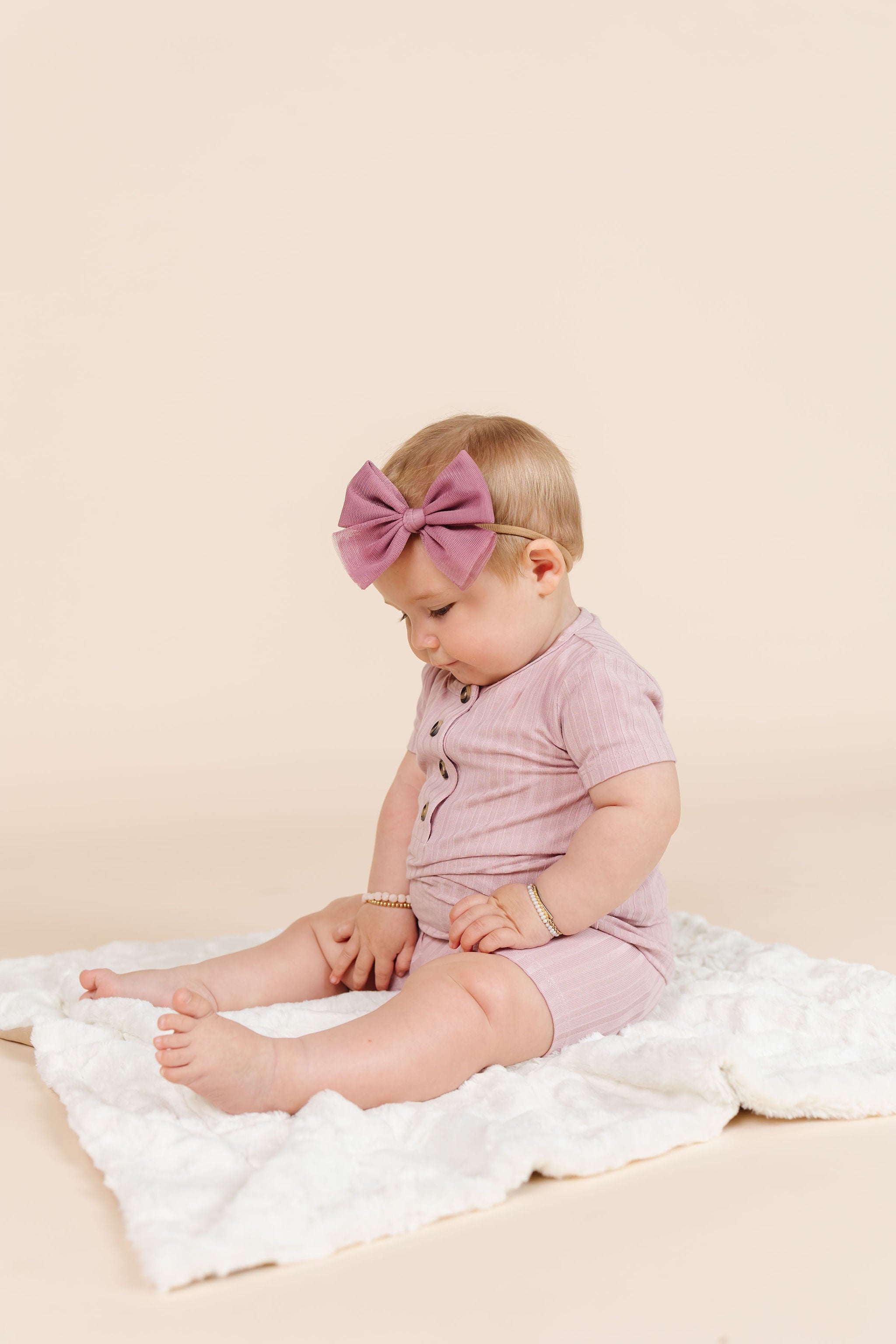 Tulle Bow - Iris