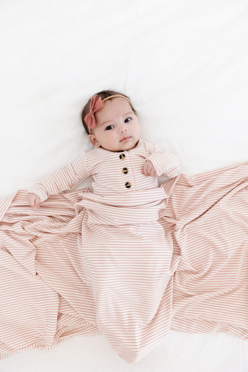 Tulle Bow - Rose Headband