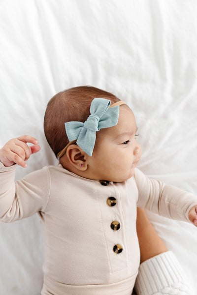 Classic Bow 3 Pack: Sand Headbands