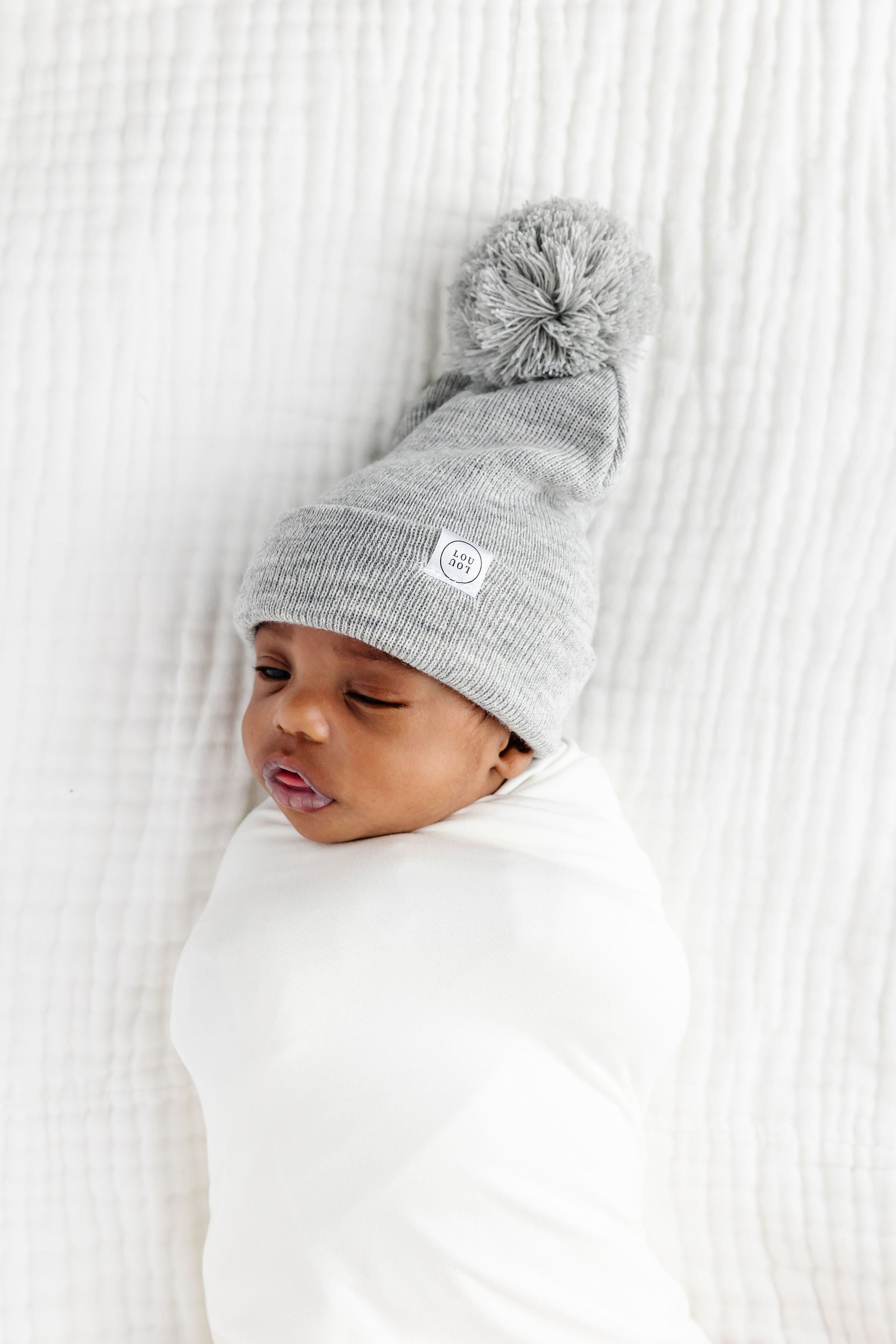 Beanie - Heathered Grey