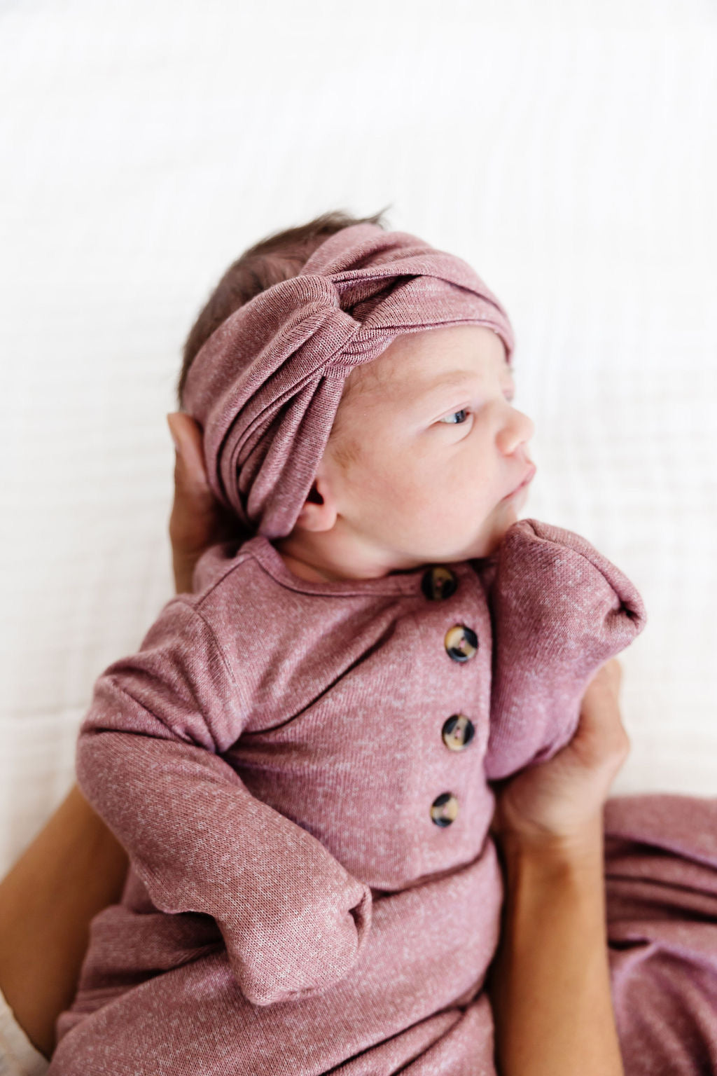 Elise Plush Knit Twist Headband