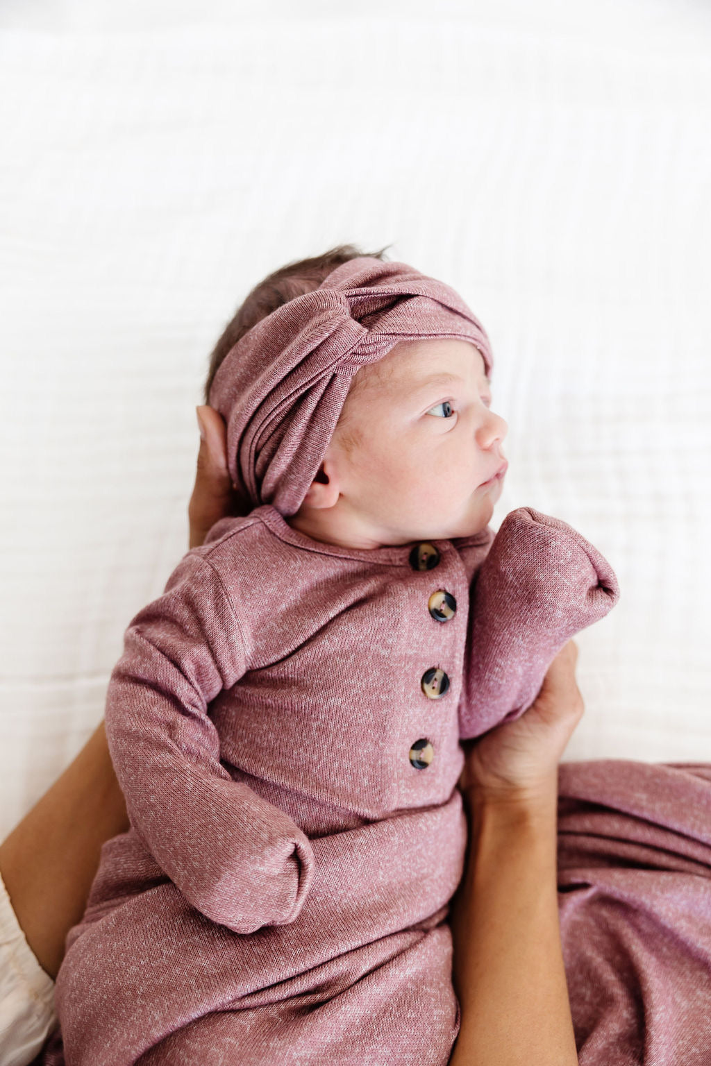 Elise Plush Knit Twist Headband