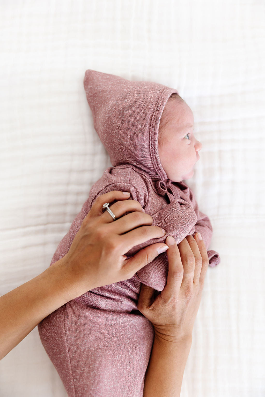 Elise Plush Knit Pixie Bonnet
