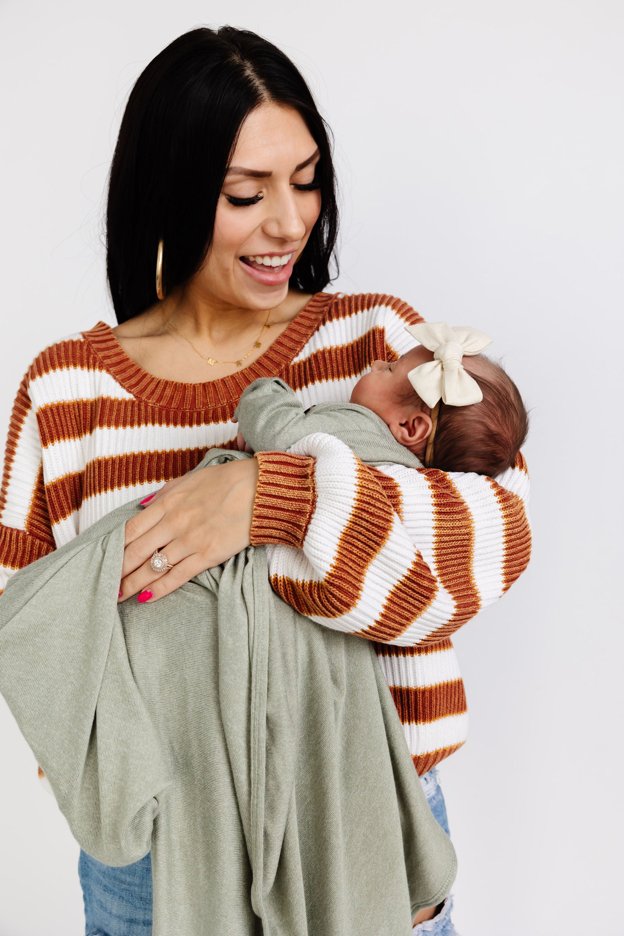 Collins Plush Knit Zipper Footies