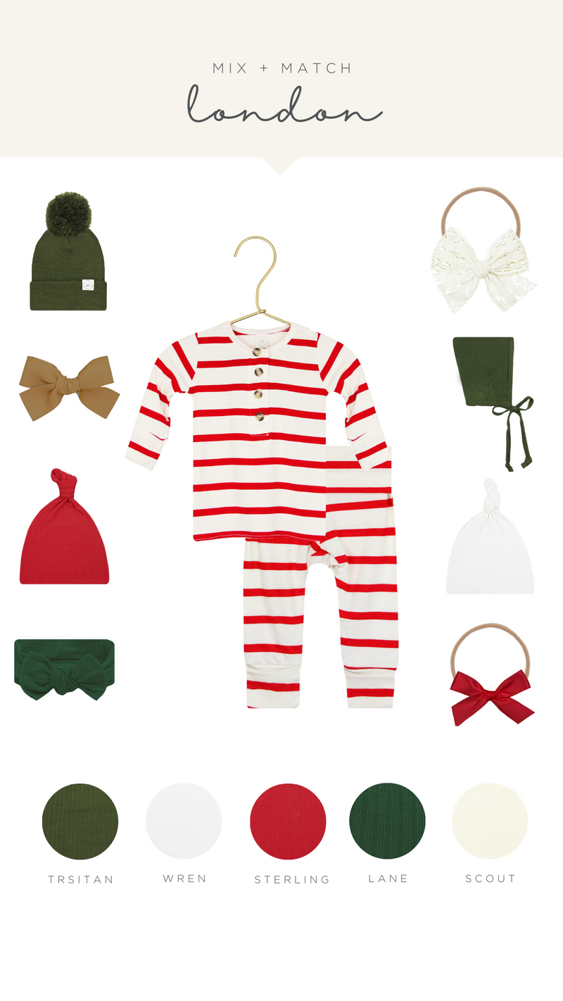 London Newborn Headband Bundle