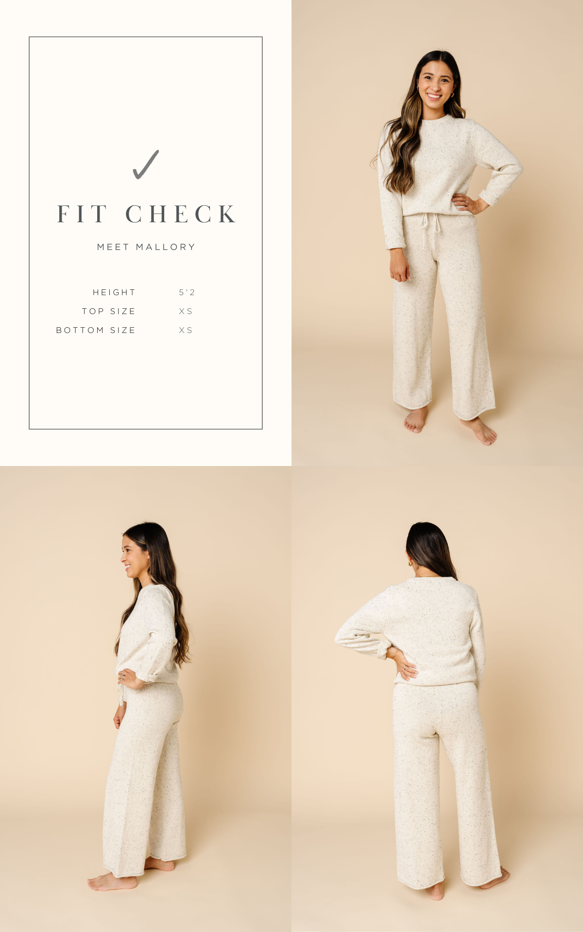 Knit Women's Sweater - Ivory