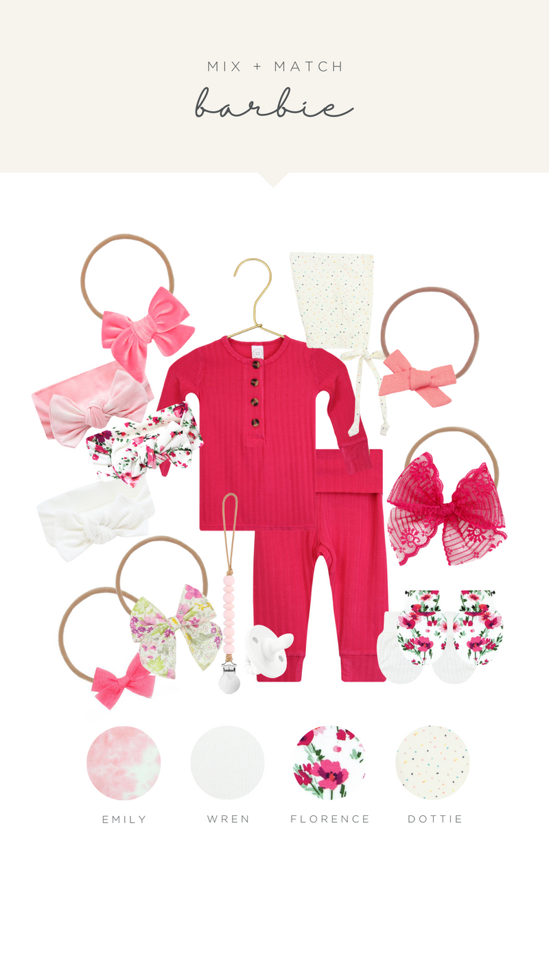 Barbie Ribbed Swaddle Blanket