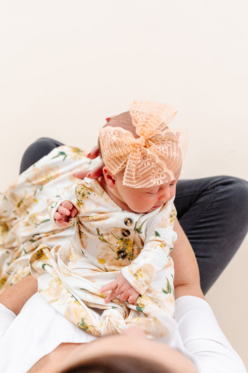Willa Newborn Hat Bundle (Gown)