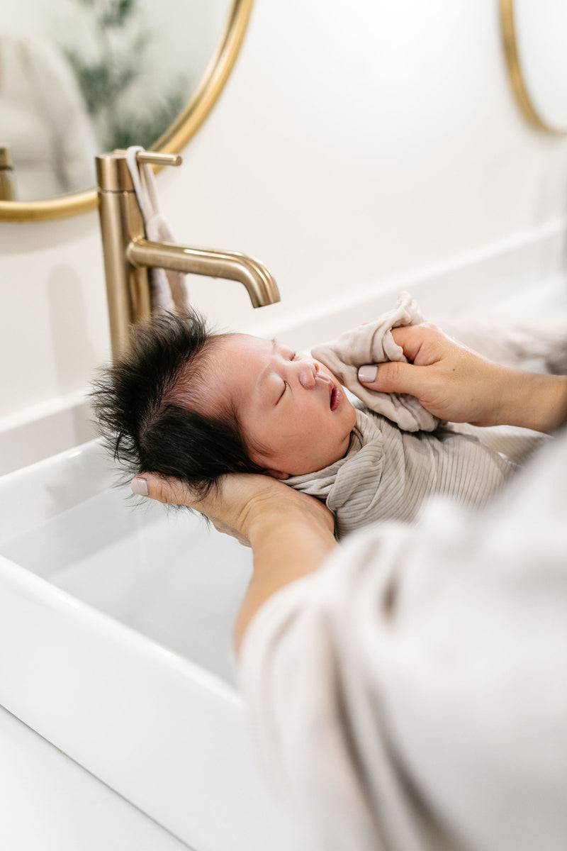 Bath - Swaddle Blanket - Adrian Ribbed