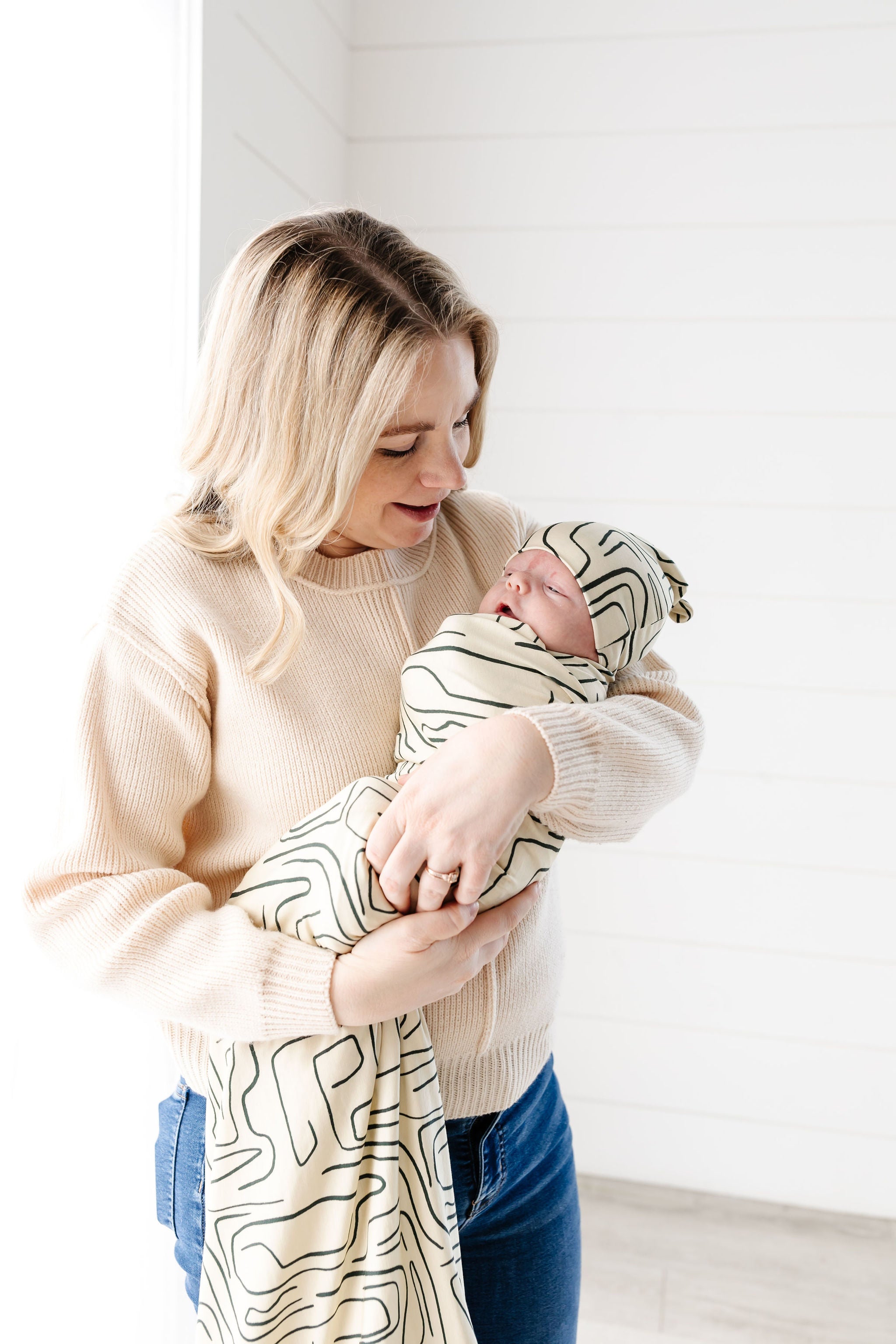 Atticus Newborn Hat Bundle (Gown)