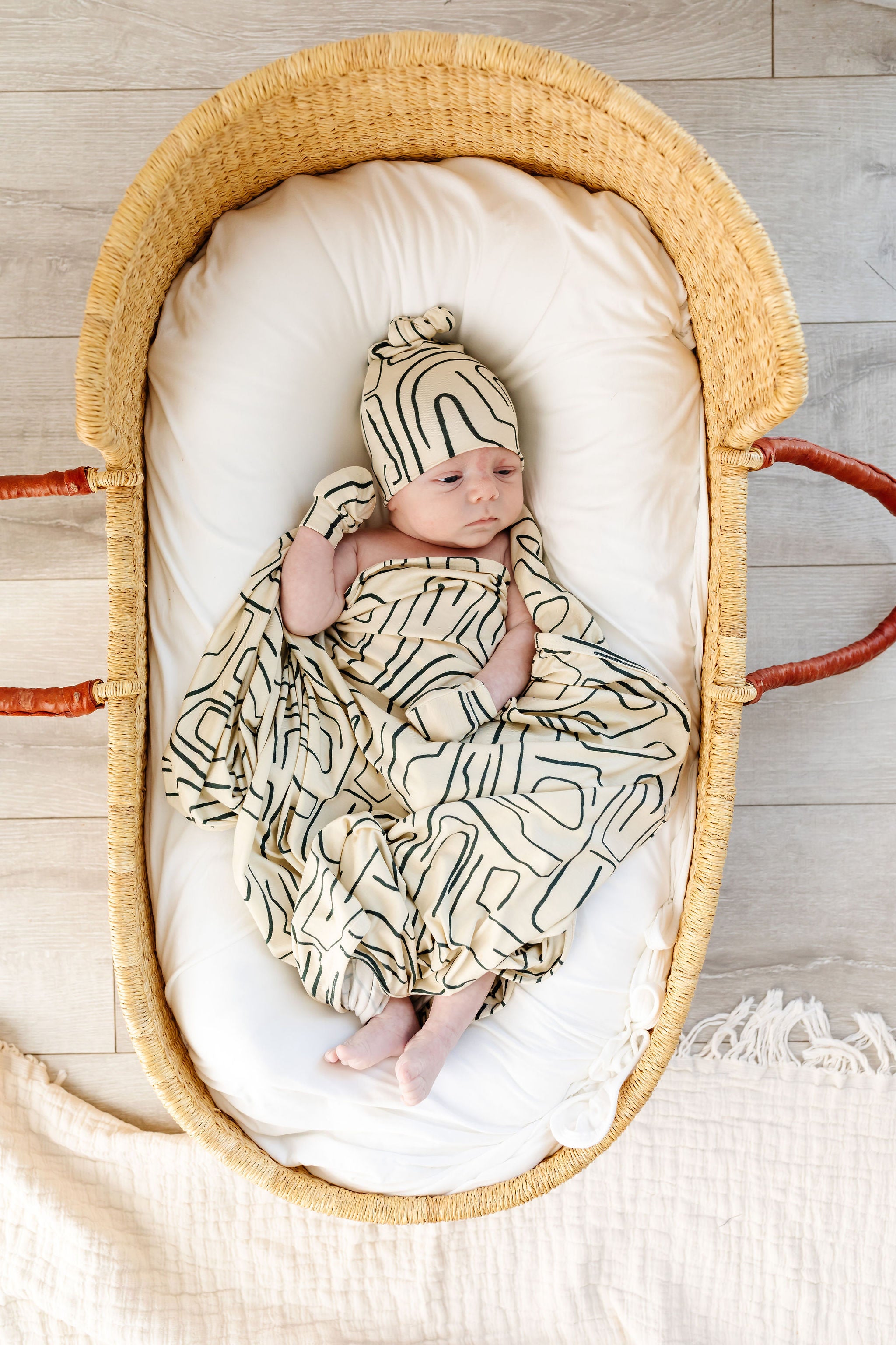 Atticus Newborn Hat Bundle (Gown)