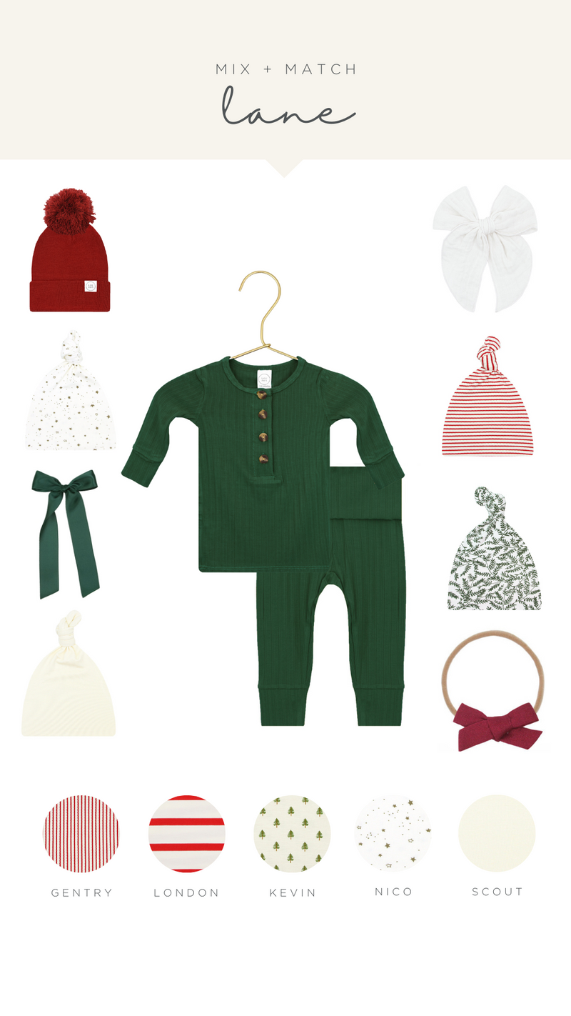 Lane Ribbed Newborn Hat Bundle