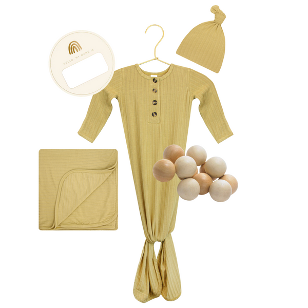 Baby Gift Bundle: Charlie Ribbed Gender Neutral