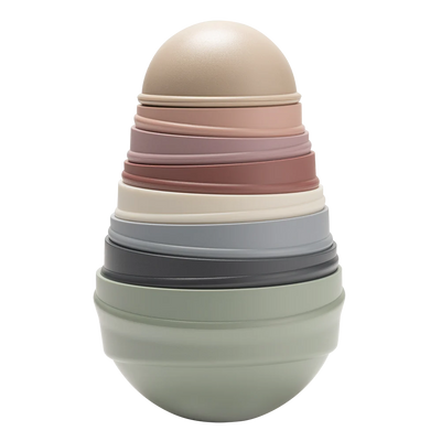 Woobly Tower - Pastel Rainbow