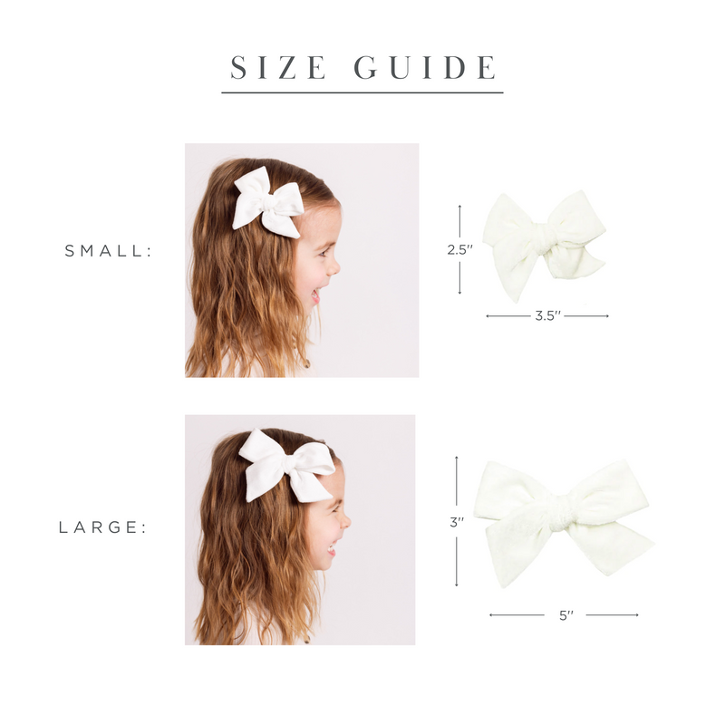 Velvet - Petal Bow Clip