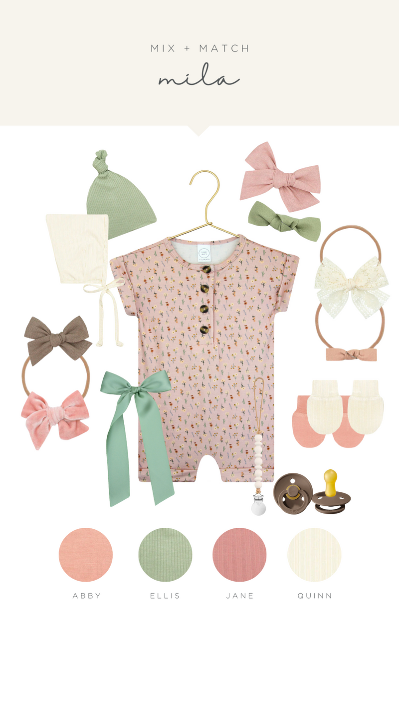 Mila Newborn Headband Bundle