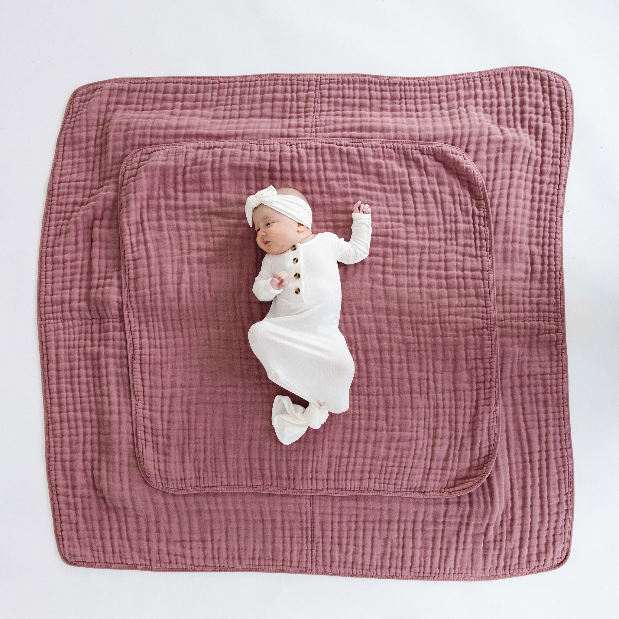 Cloud Muslin™ Quilt - Berry