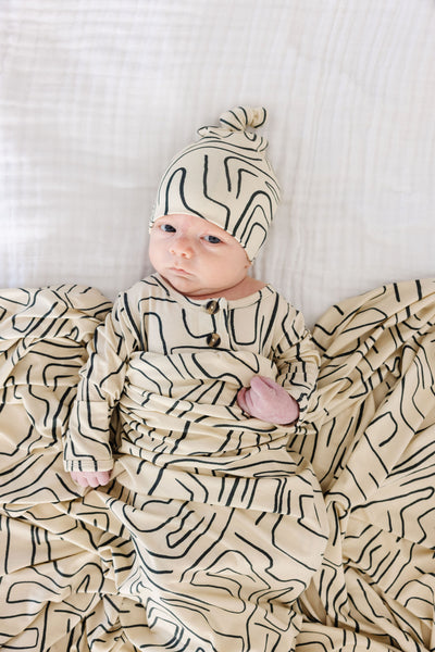 Atticus Newborn Hat Bundle (Top + Bottom)