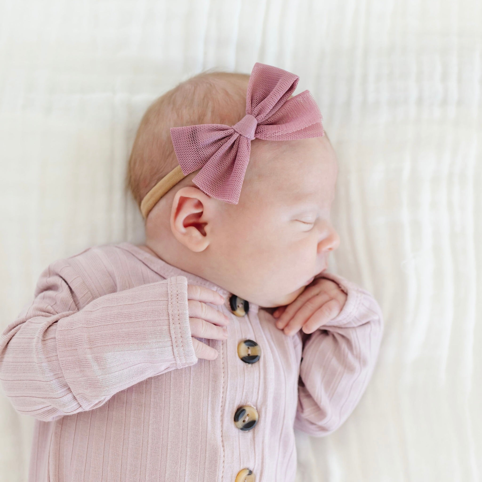 Tulle Bow - Iris