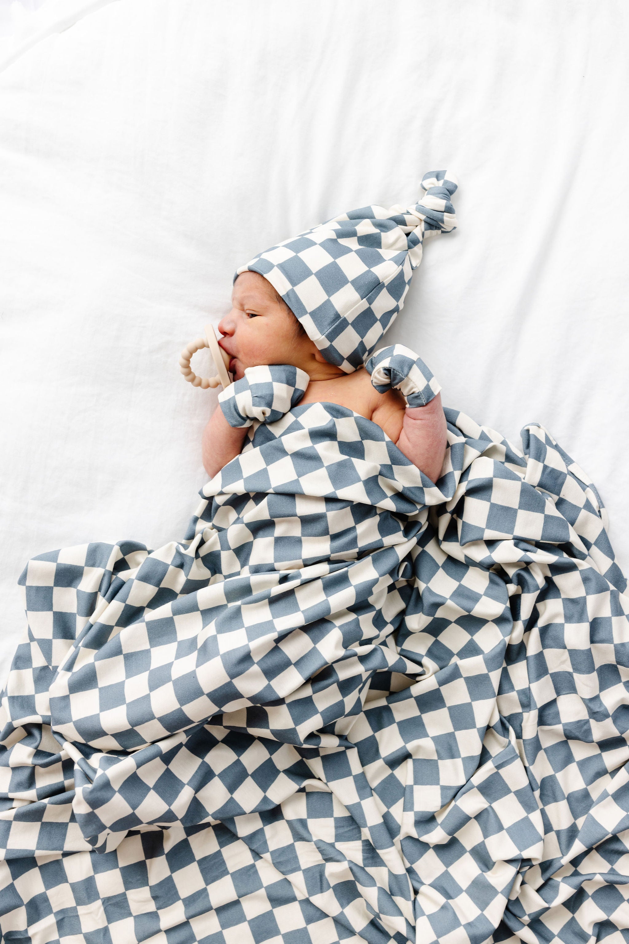 Miles Newborn Hat Bundle (Top + Bottom)