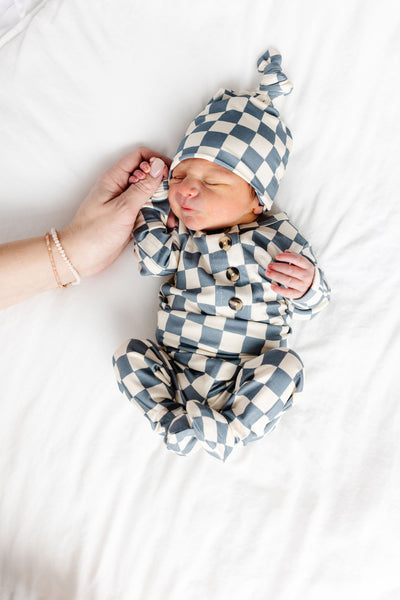 Miles Newborn Hat Bundle + Top + Bottoms