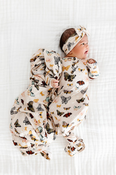 Amelia Newborn Headband Bundle (Gown)