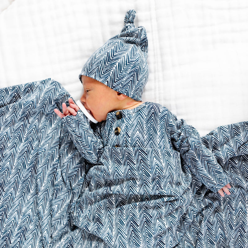 Brooks Newborn Hat Bundle (Gown)