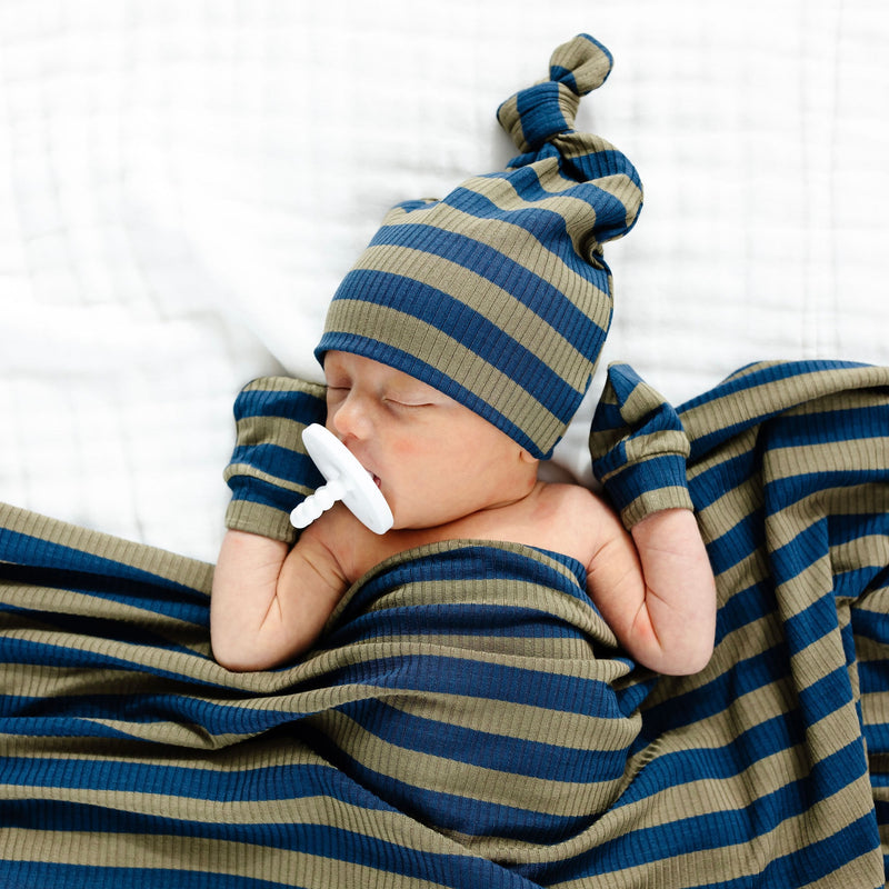 Rome Ribbed Swaddle Blanket