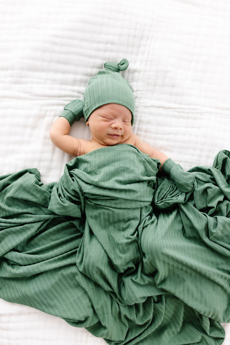 Baylor Ribbed Swaddle Blanket
