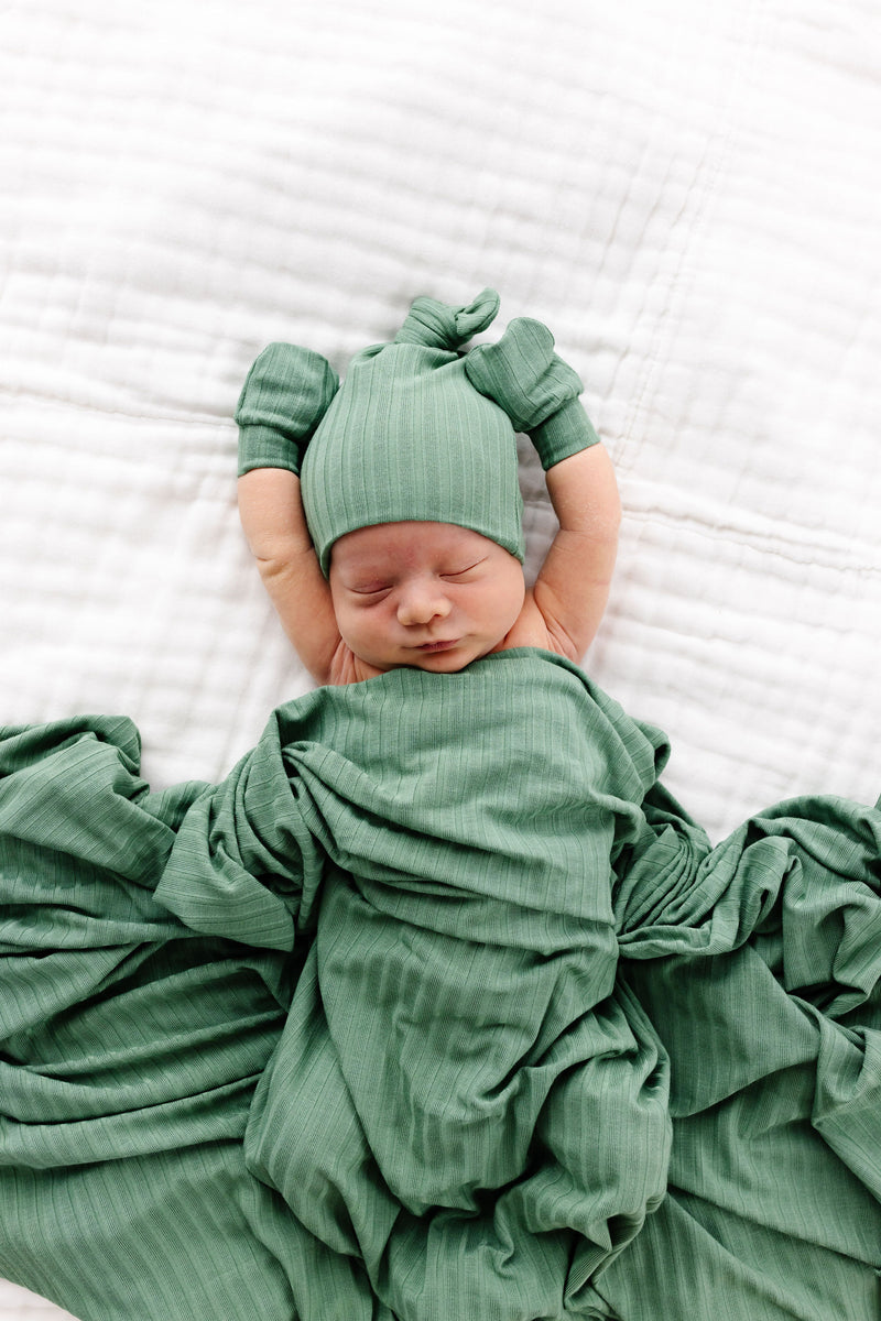 Baylor Ribbed Swaddle Blanket