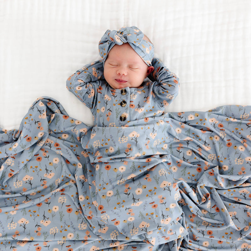 Scarlet Swaddle Blanket