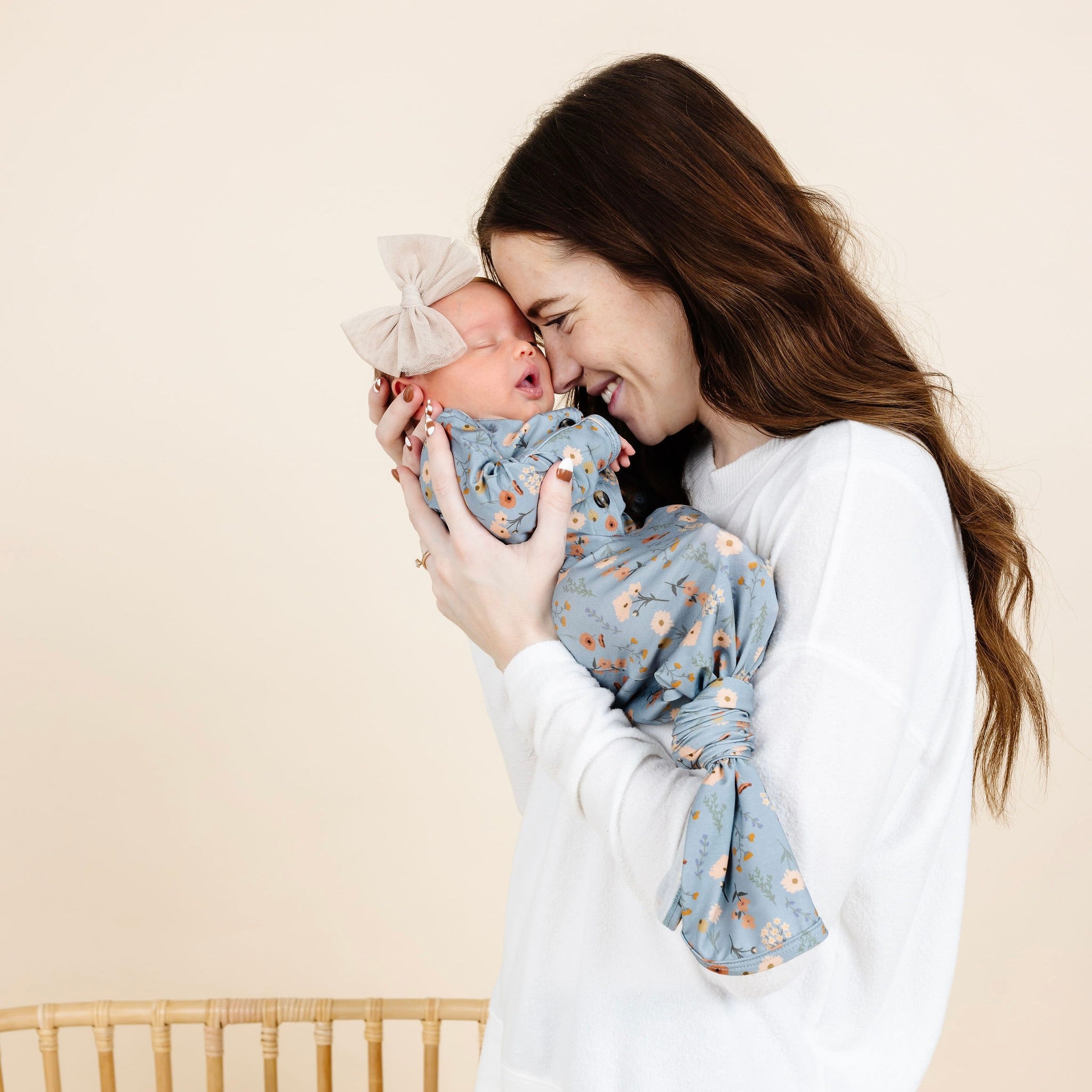 Scarlet Newborn Headband Bundle (Gown)