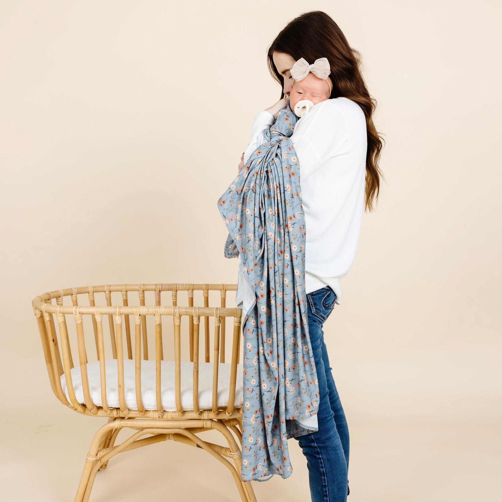 Scarlet Newborn Headband Bundle (Gown)