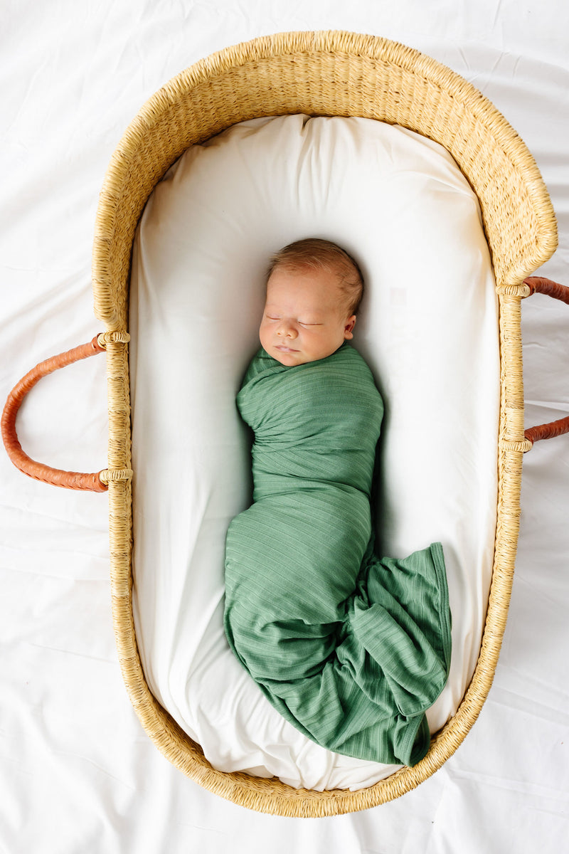 Baylor Ribbed Swaddle Blanket