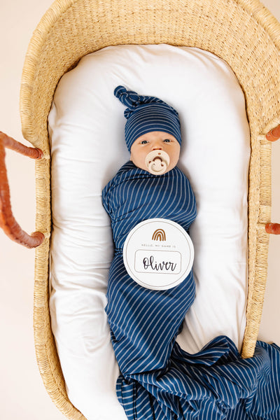 Hank Newborn Hat Bundle + Knotted Gown