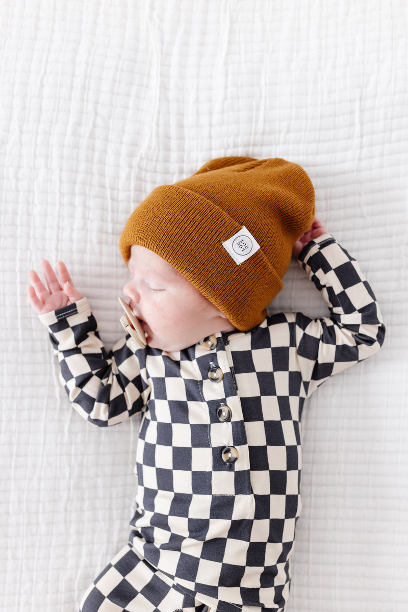 Gibson Newborn Hat Bundle (Top + Bottom)