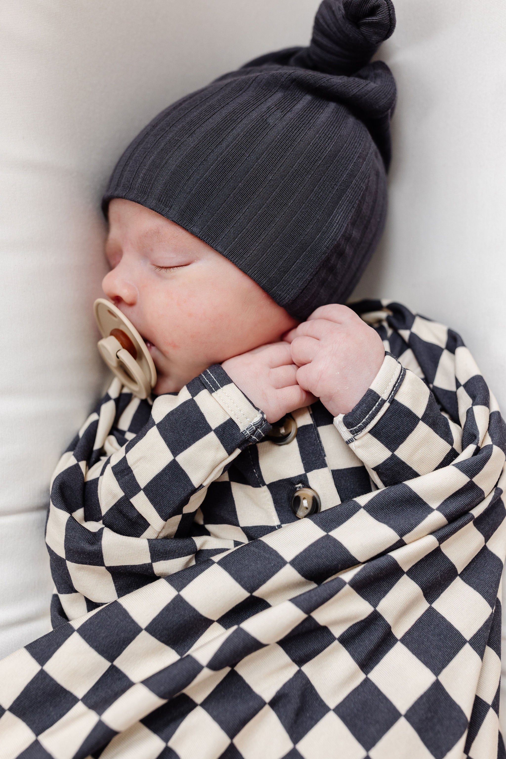 Gibson Newborn Hat Bundle (Top + Bottom)