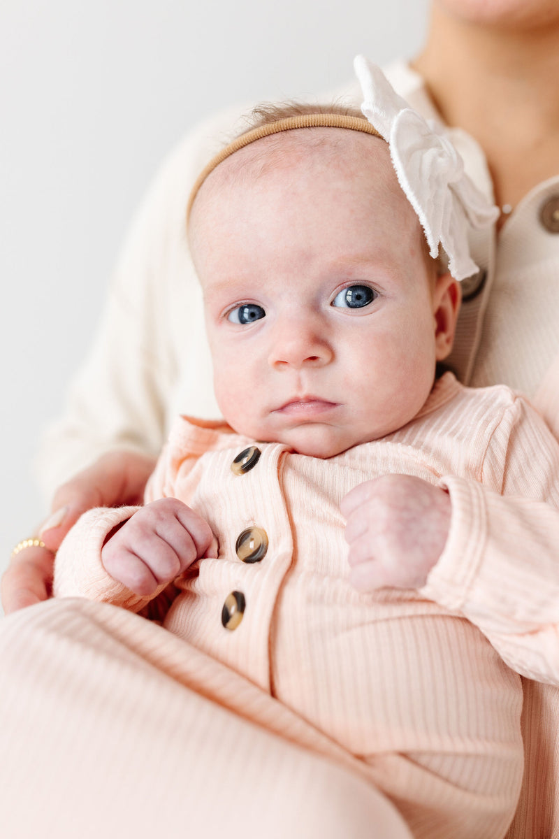 Cloud Muslin™ Heirloom Bow - White Headband