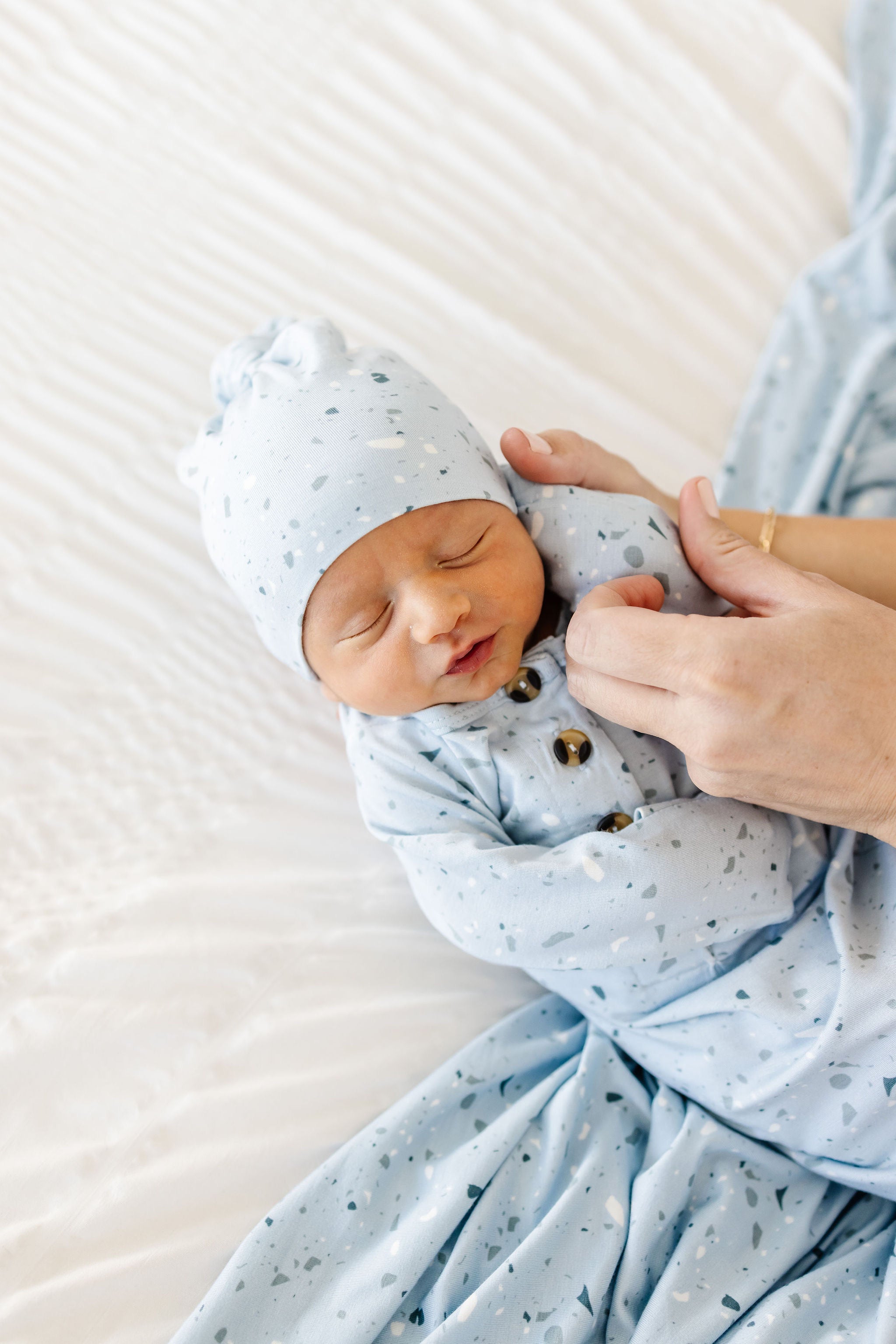 Steele Newborn Hat Bundle (Top + Bottom)