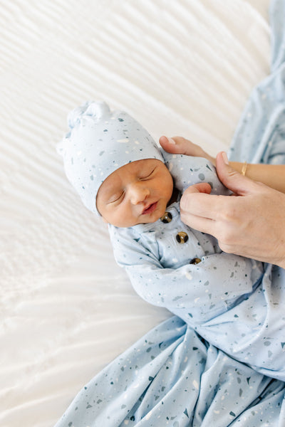 Steele Newborn Hat Bundle (Top + Bottom)