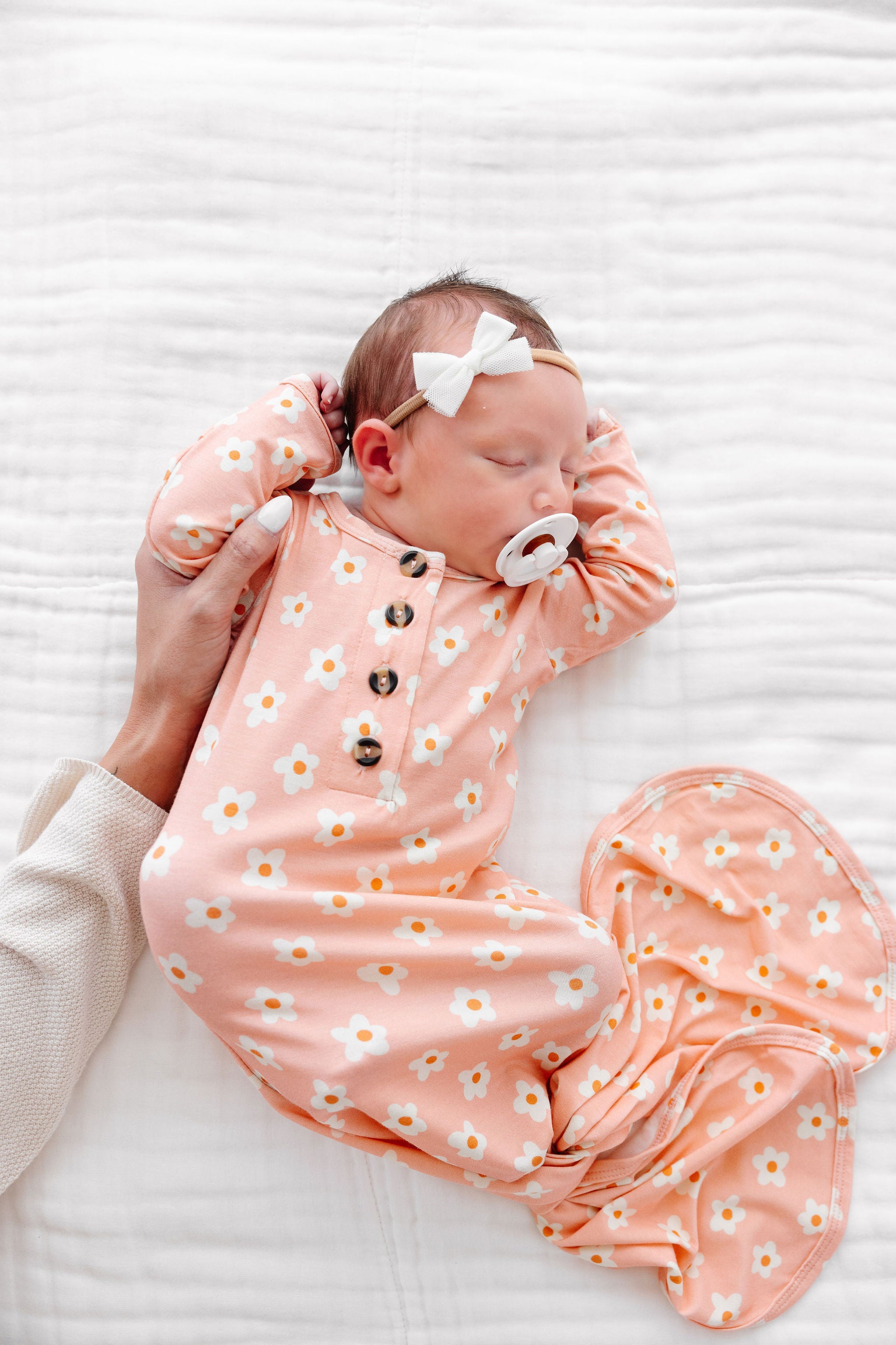 Pre-Order: Tulle Bow - Ivory Headband
