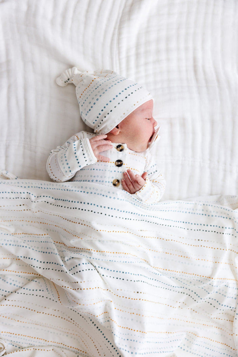 Conrad Newborn Hat Bundle (Gown)