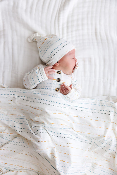 Conrad Newborn Hat Bundle + Knotted Gown
