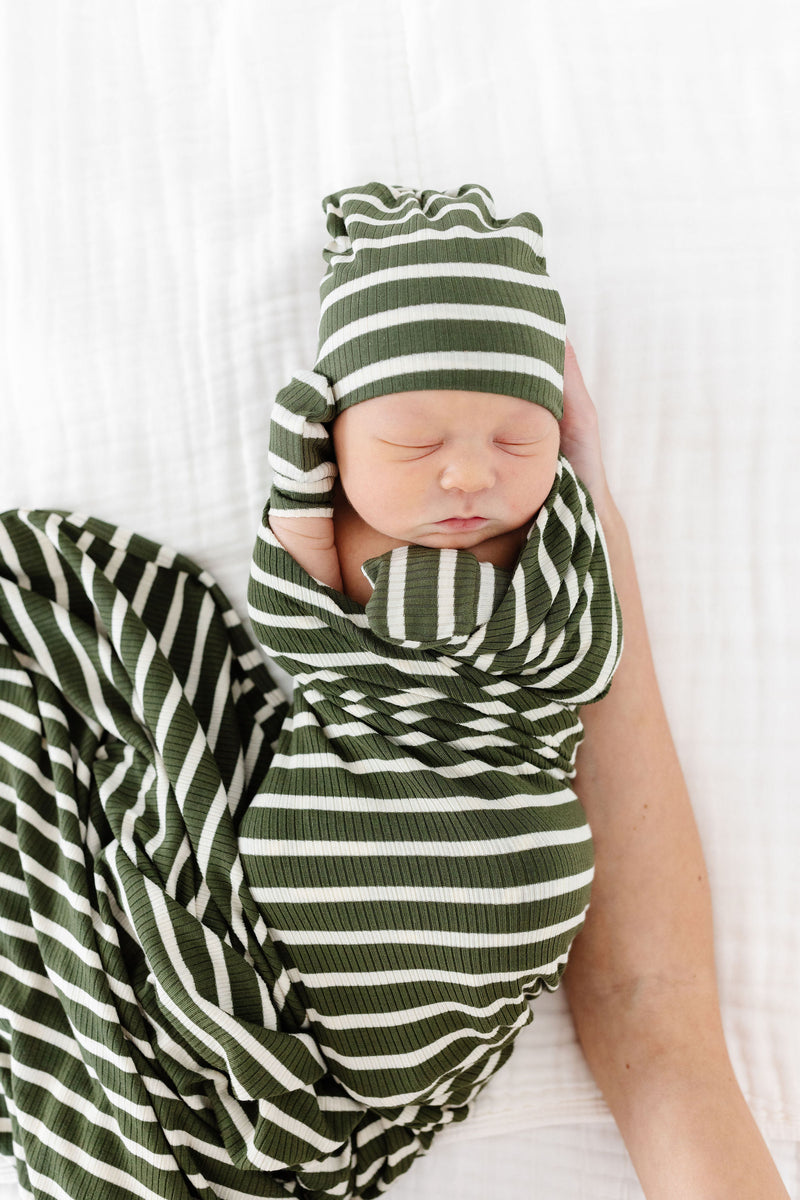 Tyler Ribbed Newborn Hat Bundle