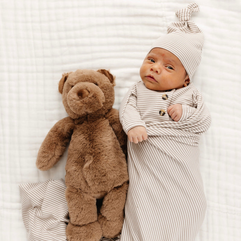 Wesley Newborn Hat Bundle (Gown)